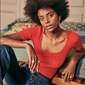 ✨Sezane Anil Sweater Top